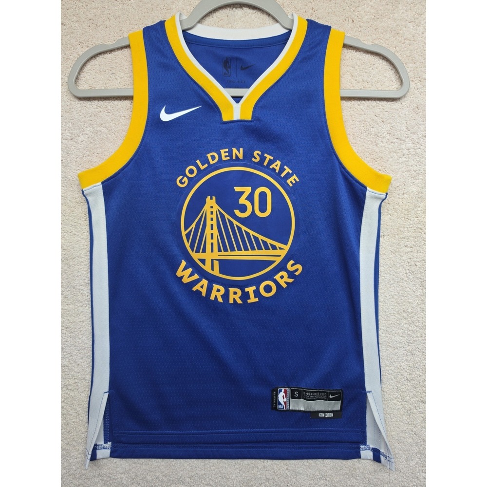 Steph Curry #30 Swingman Icon Jersey Nike Youth NBA Golden State Warriors - SzS